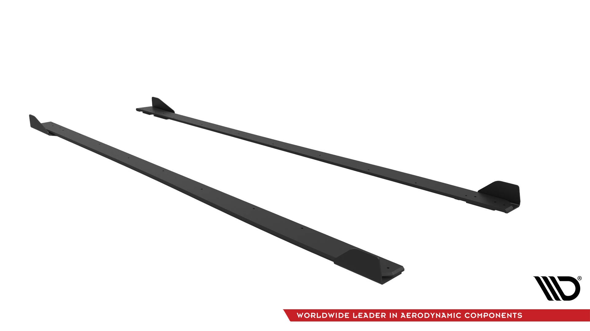 Maxton Design Street Pro Street+ Seitenschweller Leisten passend für V.1 + Flaps passend für BMW M2 G87 schwarz Hochglanz