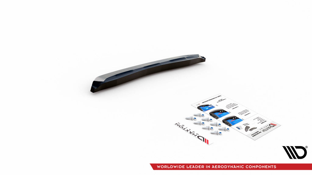 Maxton Design Heckansatz Ford Escape ST-Line Mk3 schwarz Hochglanz für Ford Escape Mk3