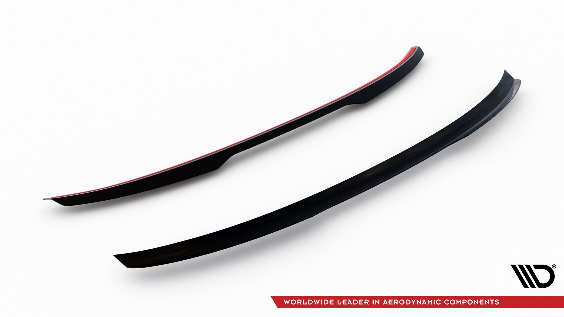Maxton Design Spoiler CAP passend für Bentley Continental GT Coupe Mk3 schwarz Hochglanz