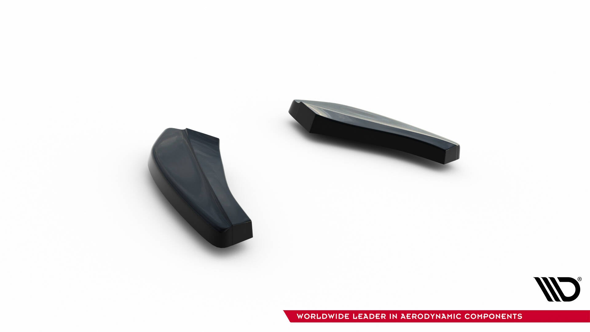 Maxton Design Heck Ansatz Flaps Diffusor passend für VW Golf GTI Clubsport Mk7 schwarz Hochglanz