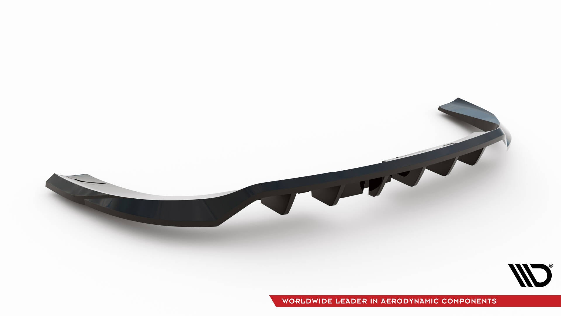 Maxton Design Street+ Mittlerer Diffusor RACE passend für Jeep Grand Cherokee Trailhawk Mk5 schwarz Hochglanz