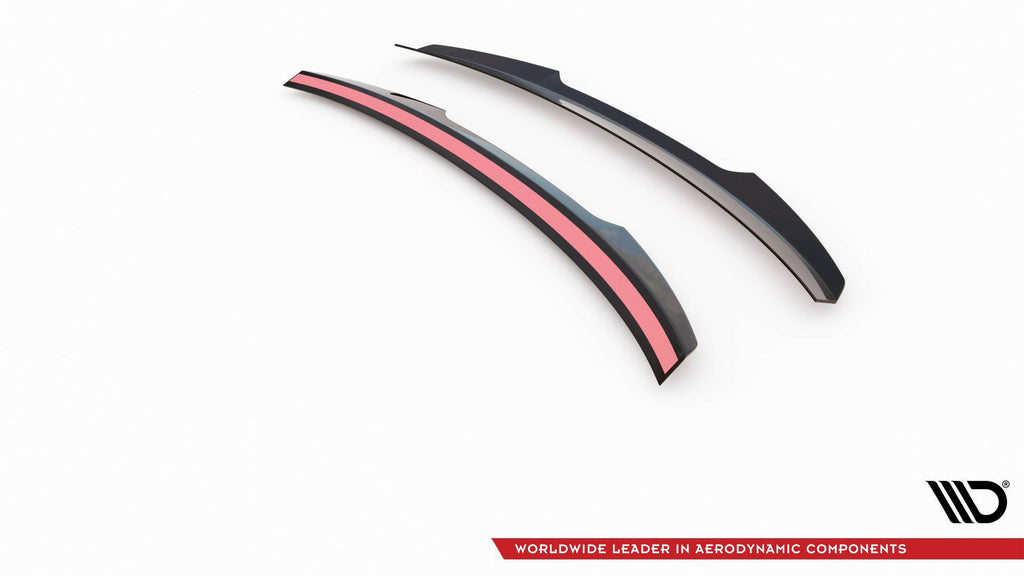 Maxton Design Spoiler CAP passend für Mercedes-AMG GT 53 / 43 V8 Package 4 Door-Coupe X290 schwarz Hochglanz