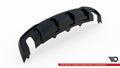 Maxton Design Diffusor Heck Ansatz passend für Audi A5 Sportback 8T Facelift (Einzelauspuff li. re.)