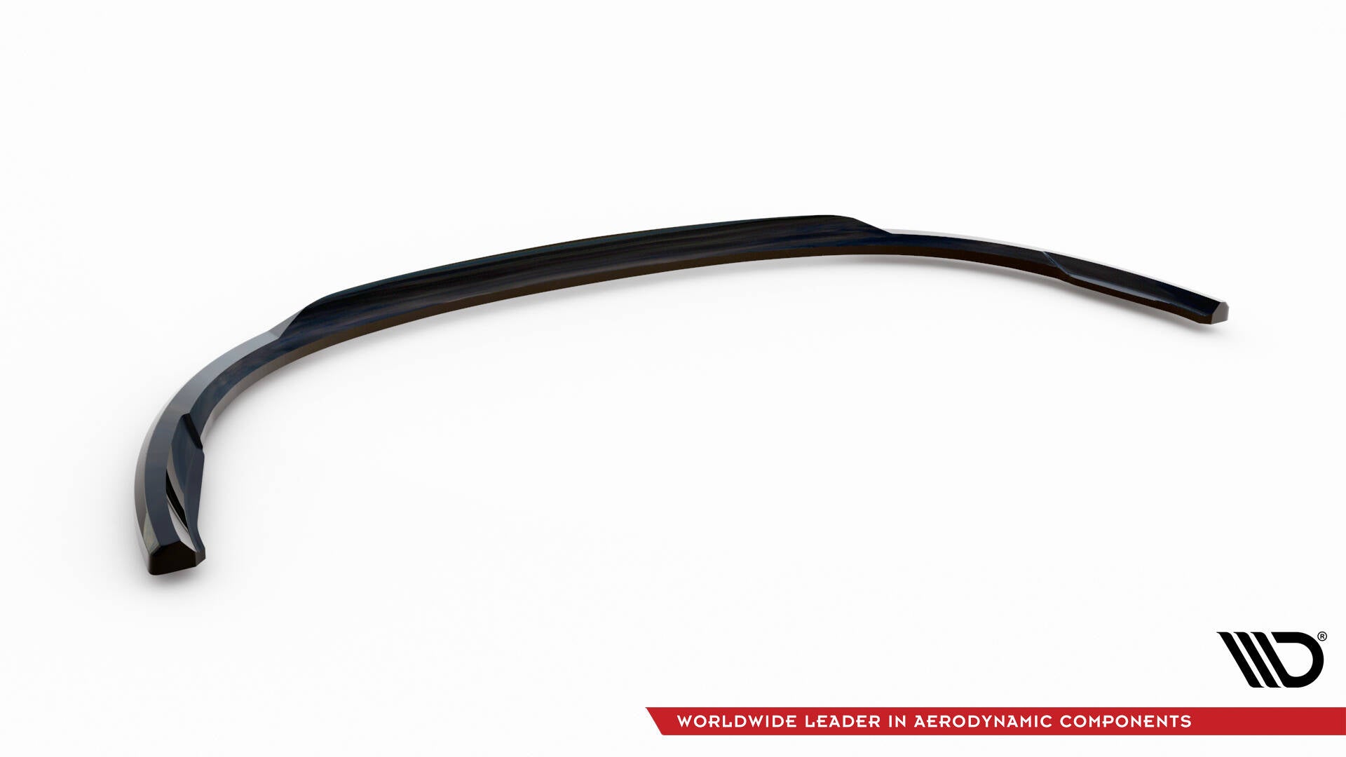 Maxton Design Street+ Spoilerlippe Front Ansatz V.1 passend für Renault Megane GT Mk3 Facelift schwarz Hochglanz