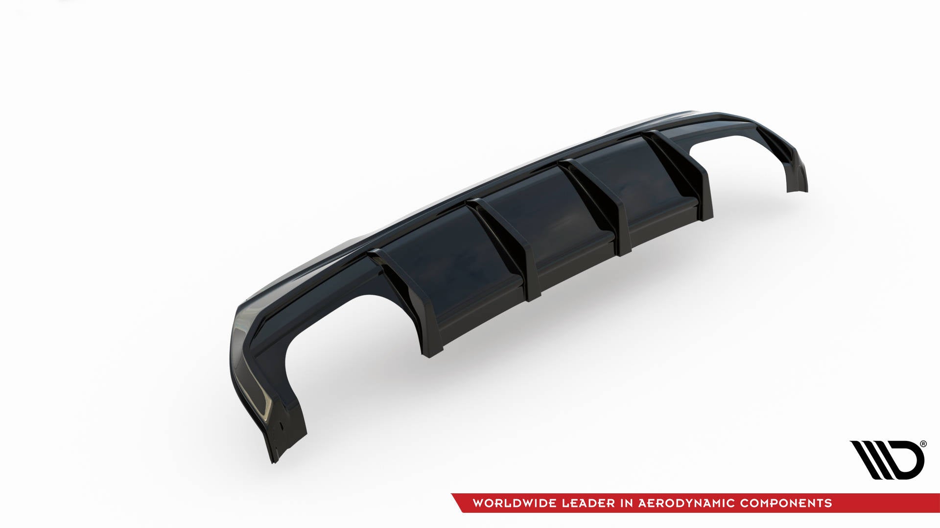 Maxton Design Diffusor Heck Ansatz V.3 für + Milltek Sport Auspuffverlängerung BMW 1er M135i / 128ti F40