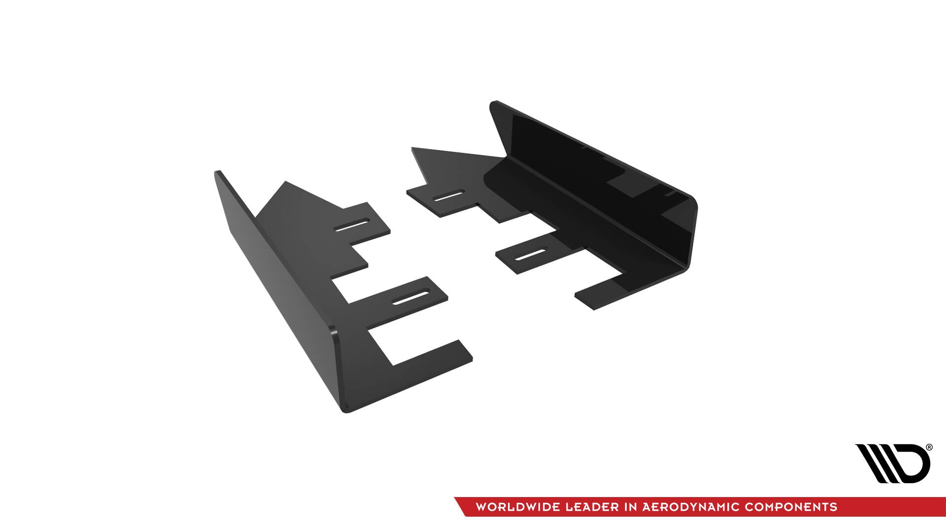 Maxton Design Hintere Seiten Flaps passend für Hyundai I30 Fastback N-Line Mk3 Facelift schwarz Hochglanz