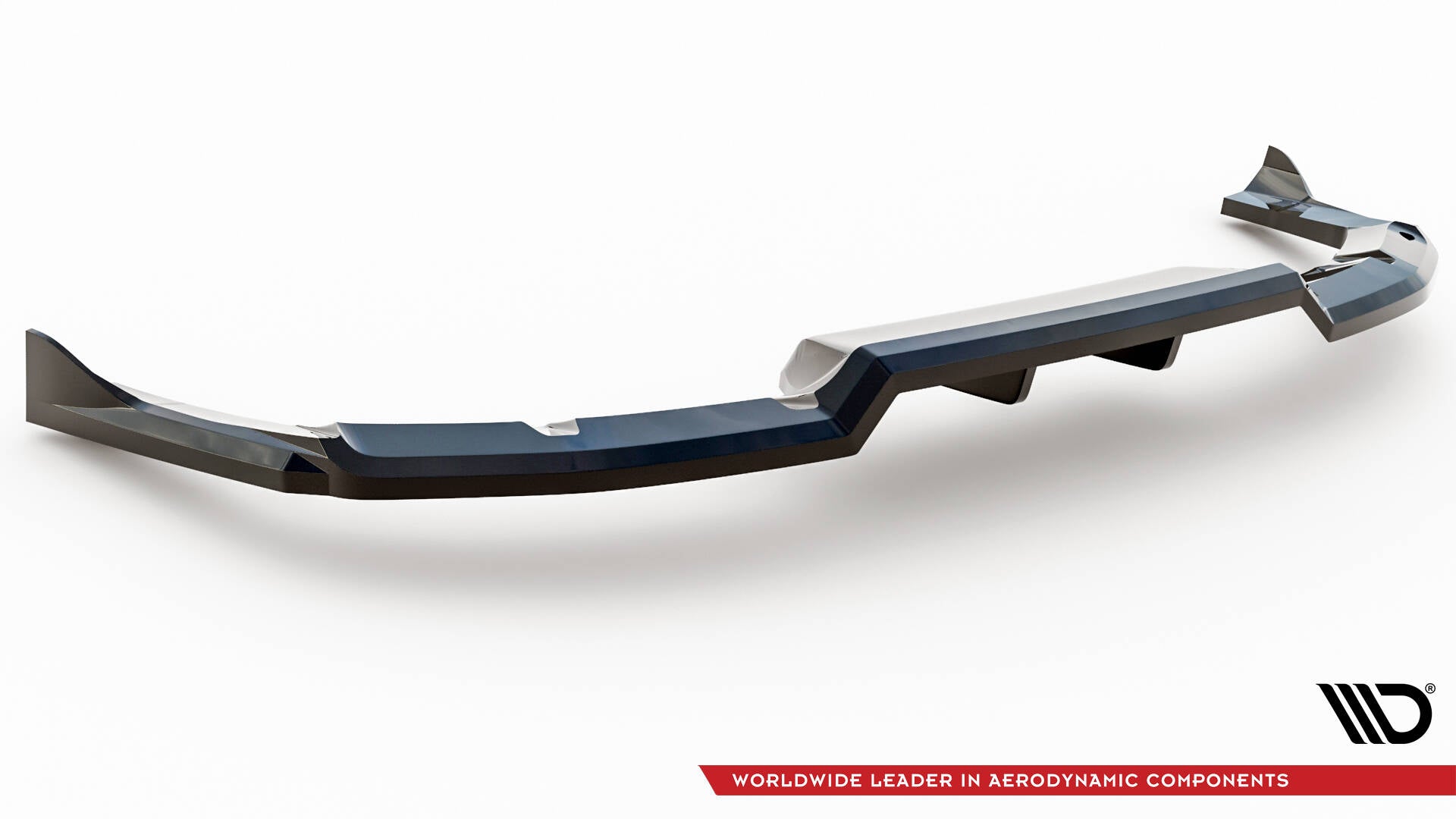 Maxton Design Street+ Mittlerer Diffusor RACE passend für BMW iX M-Paket i20 schwarz Hochglanz