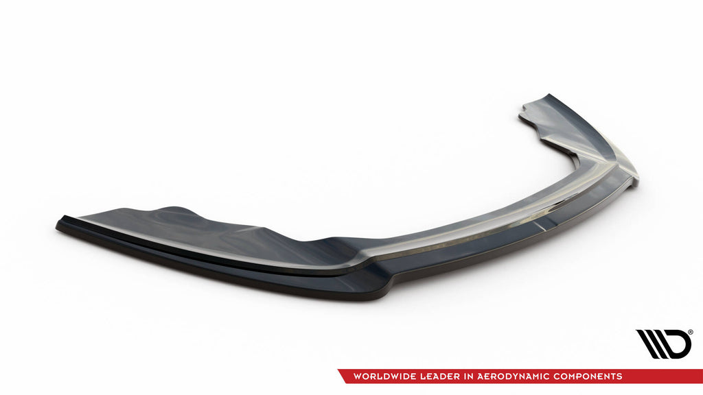 Maxton Design Street+ Spoilerlippe Front Ansatz V.3 passend für Ford Fiesta ST Mk7 FL schwarz Hochglanz