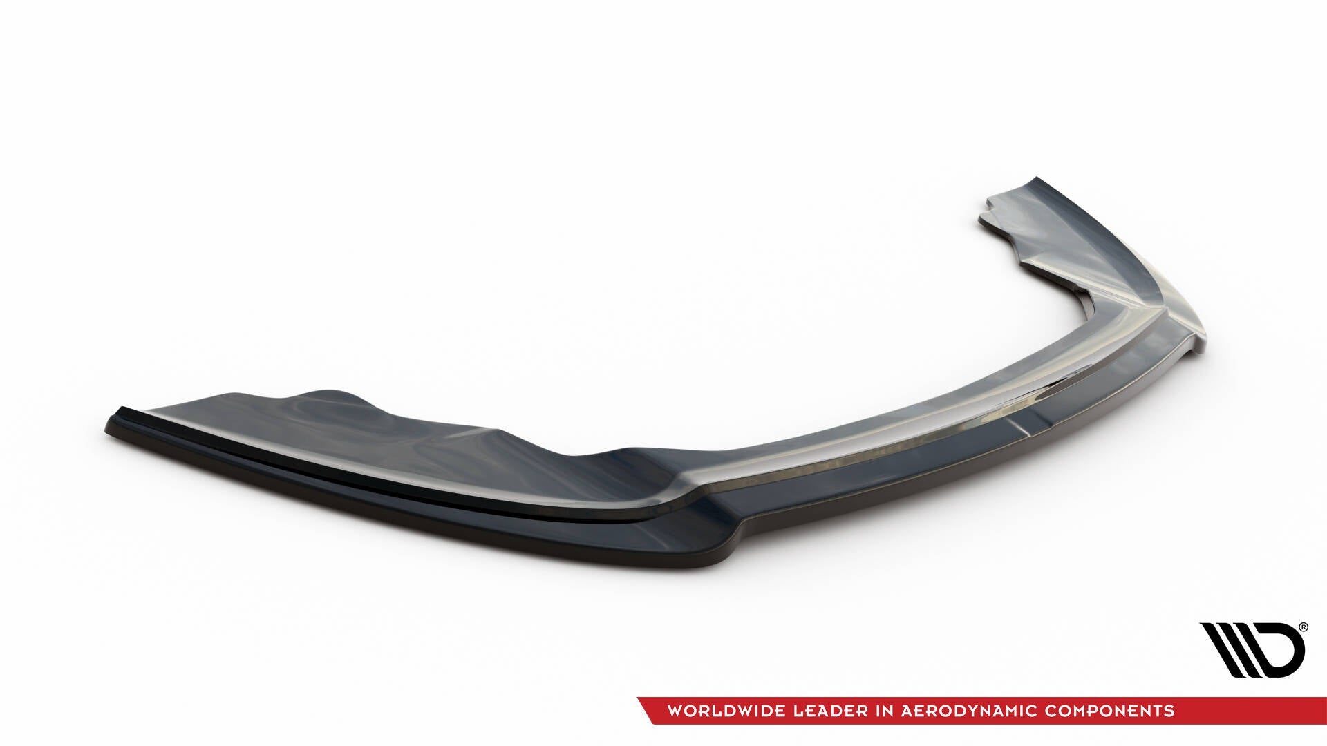 Maxton Design Street+ Spoilerlippe Front Ansatz V.3 passend für Ford Fiesta ST Mk7 FL schwarz Hochglanz