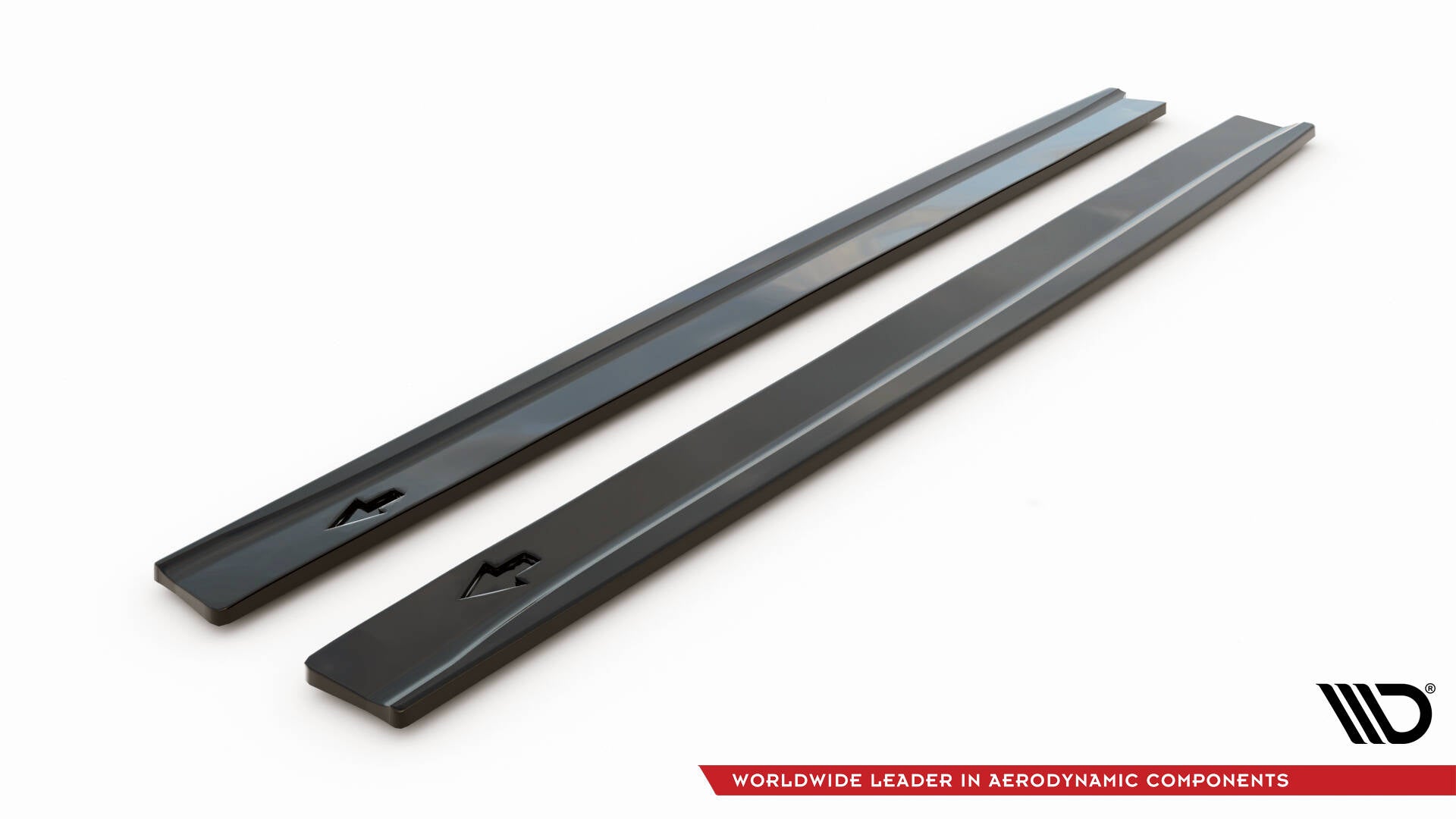 Maxton Design Street+ Seitenschweller Leisten passend für Suzuki Vitara S Mk2 schwarz Hochglanz