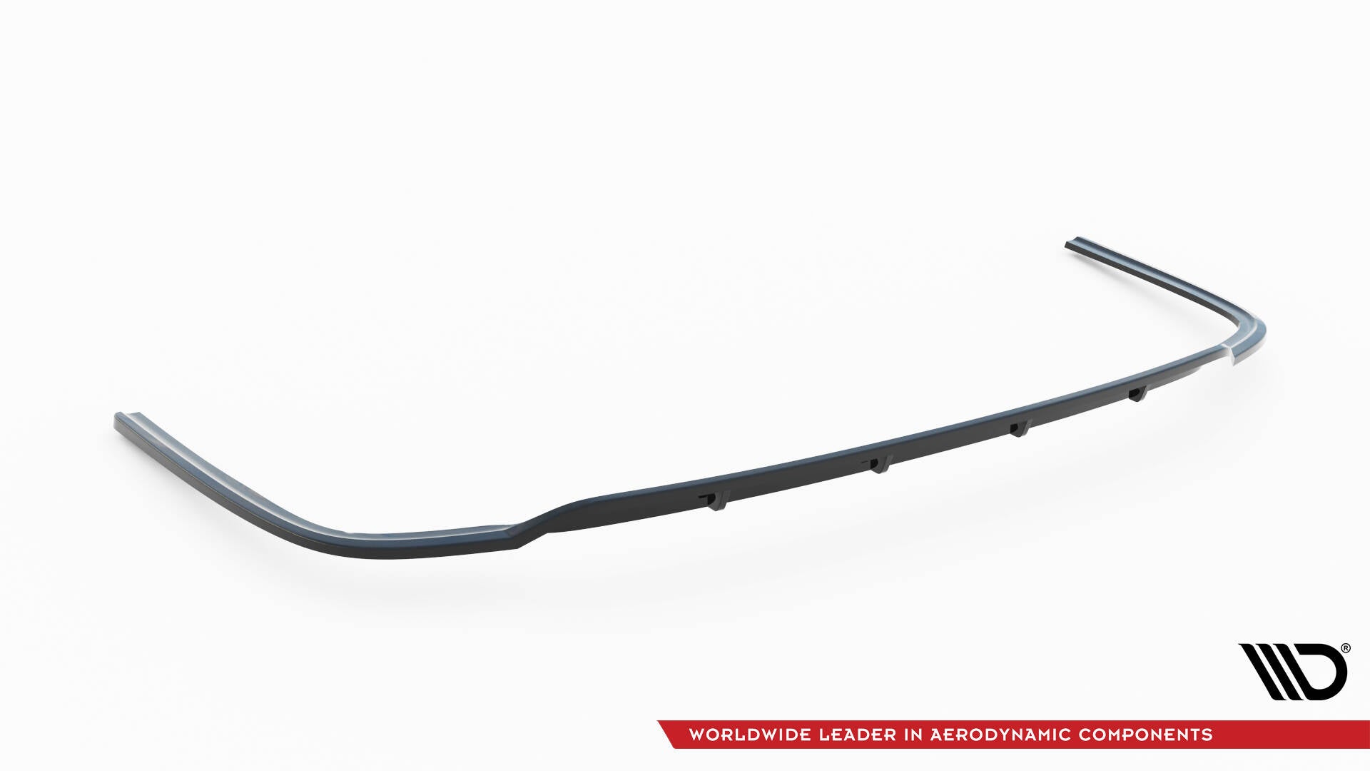 Maxton Design Street+ Mittlerer Diffusor RACE passend für VW Caddy Maxi Mk5 schwarz Hochglanz