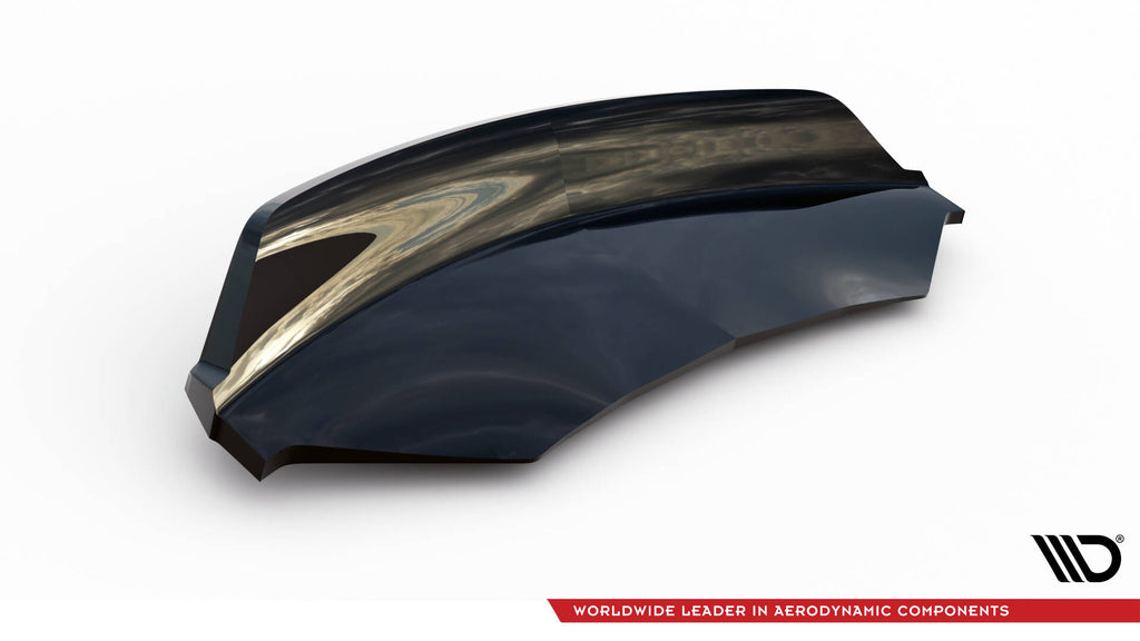 Maxton Design Street+ Mittlerer Diffusor RACE passend für BMW Z4 M-Paket E89 Facelift schwarz Hochglanz