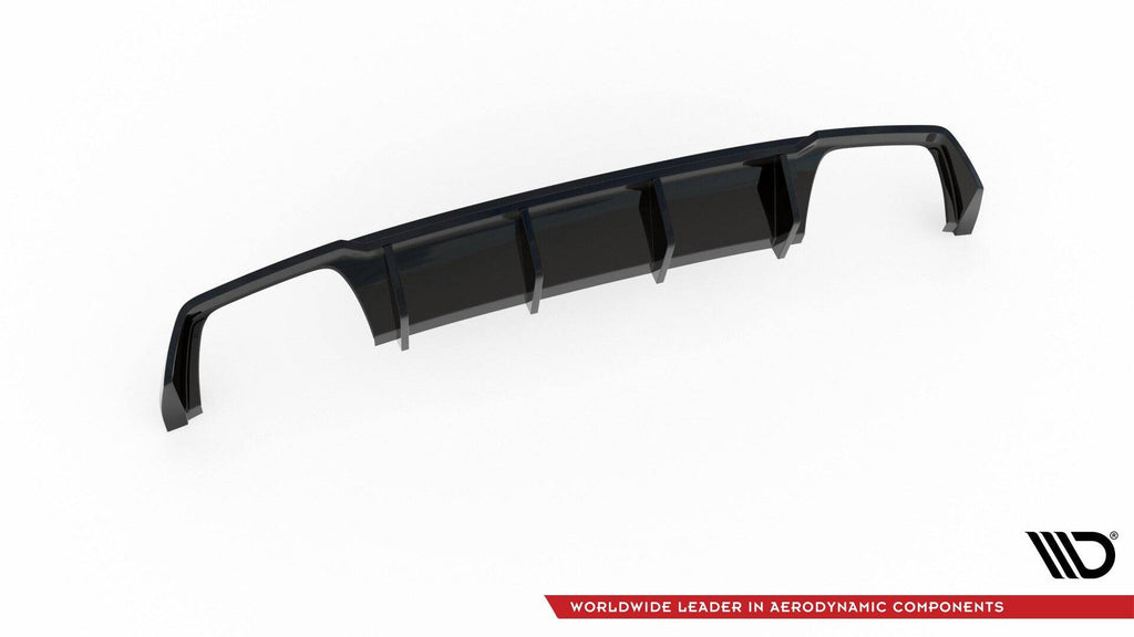 Maxton Design Diffusor Heck Ansatz V.3 passend für Seat Leon Cupra ST Mk3 FL