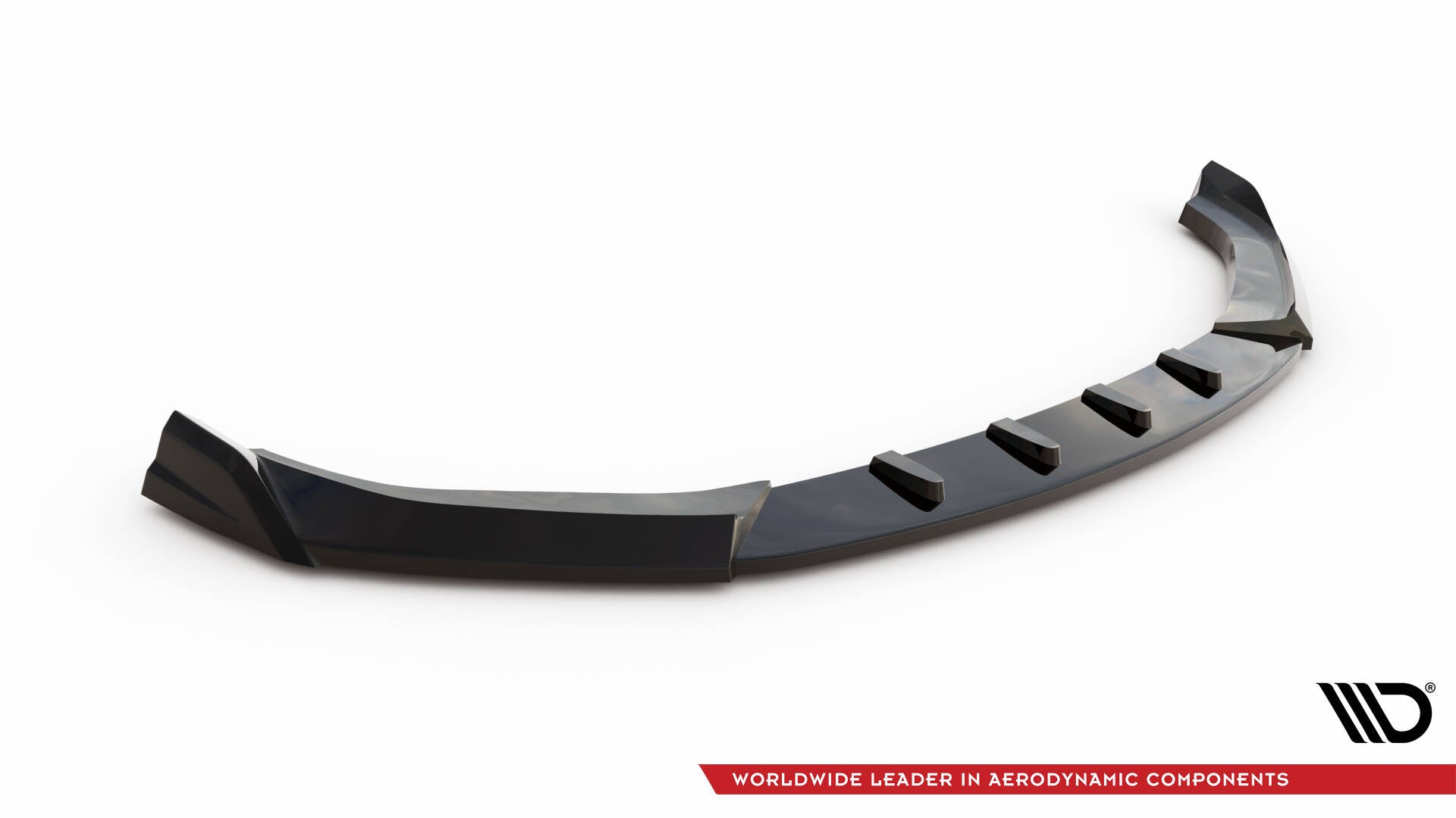 Maxton Design Street+ Spoilerlippe Front Ansatz Passend für Shelby F150 Super Snake Schwarz Hochglanz