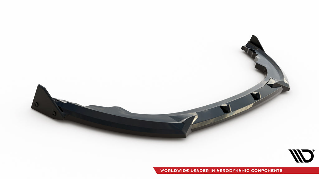Maxton Design Street+ Spoilerlippe Front Ansatz V.1 + Flaps passend für Toyota GR86 Mk1