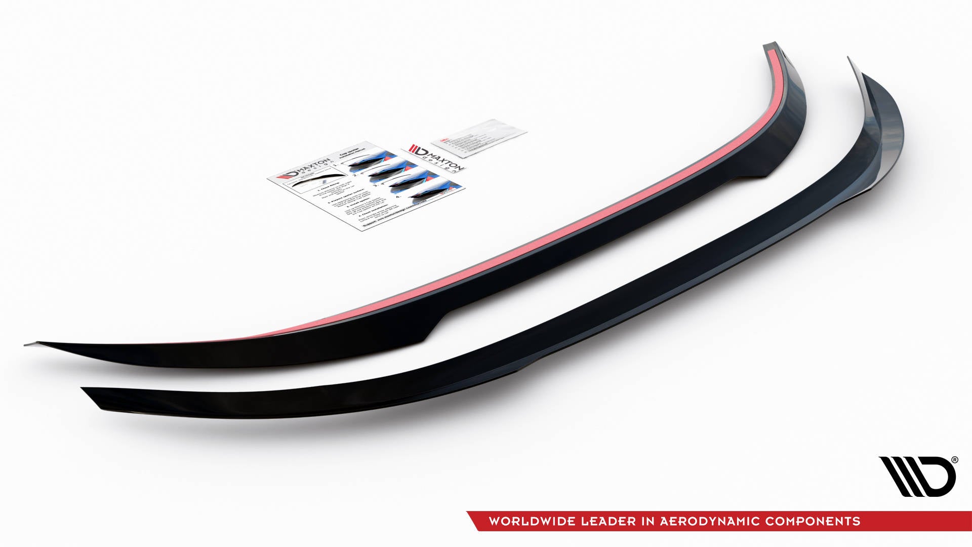 Maxton Design Spoiler CAP passend für BMW 8 Gran Coupe M-Paket G16 schwarz Hochglanz