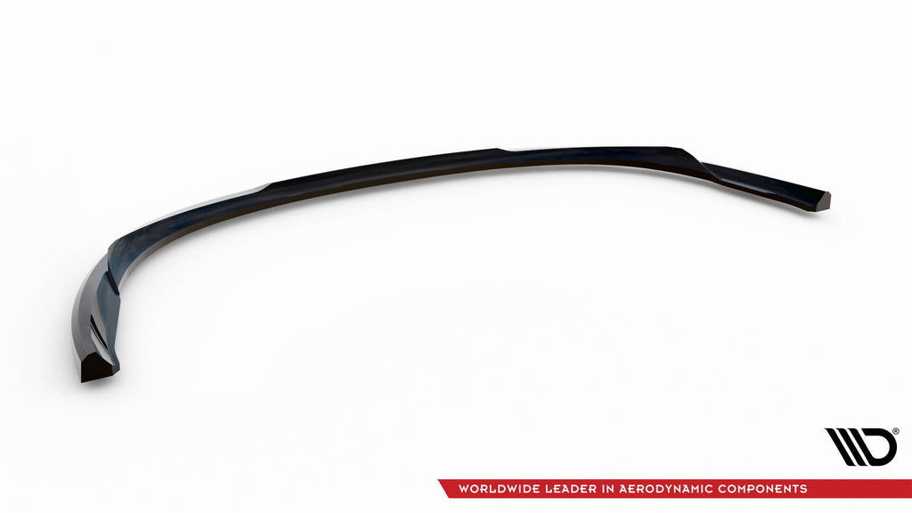 Maxton Design Street+ Spoilerlippe Front Ansatz V.2 passend für Renault Megane GT Mk3 Facelift schwarz Hochglanz