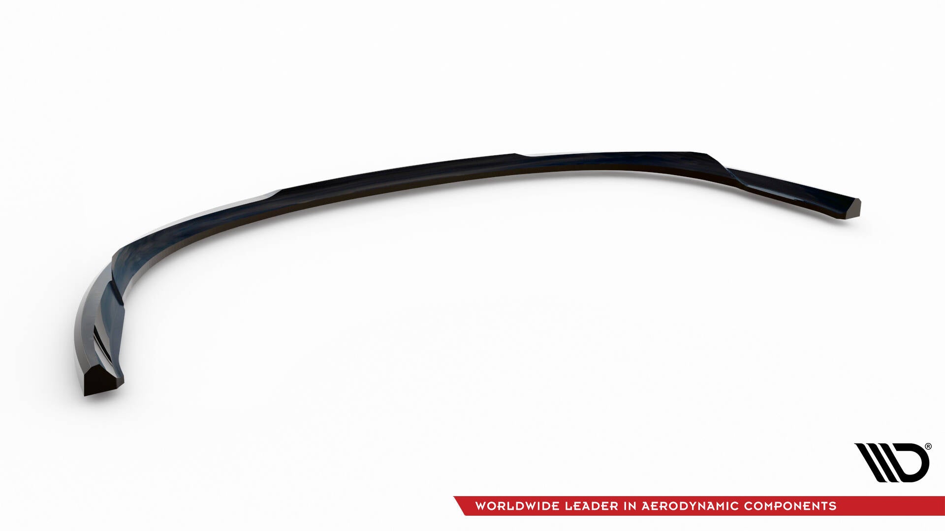 Maxton Design Street+ Spoilerlippe Front Ansatz V.2 passend für Renault Megane GT Mk3 Facelift schwarz Hochglanz
