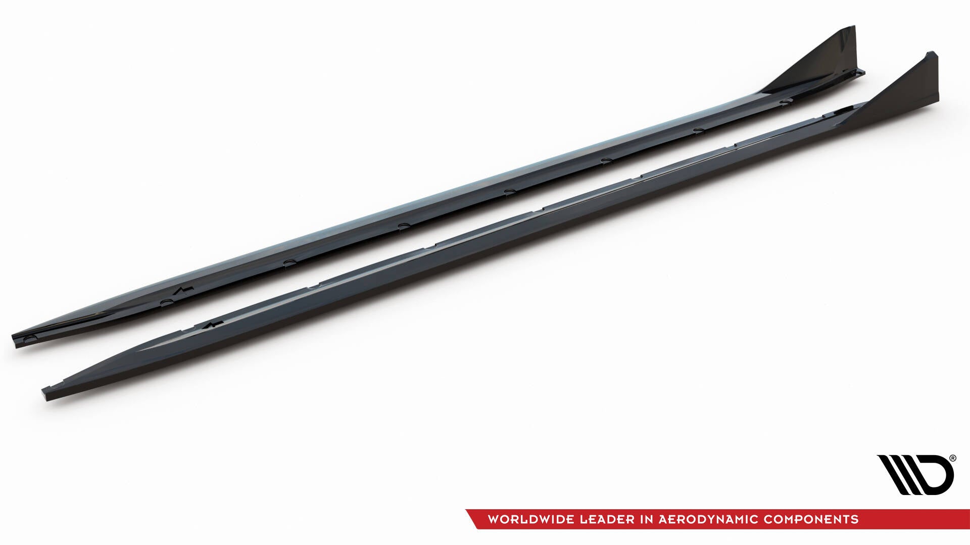 Maxton Design Street+ Seitenschweller Leisten passend für V.3 passend für CSL Look BMW M4 G82 / G82 Facelift schwarz Hochglanz