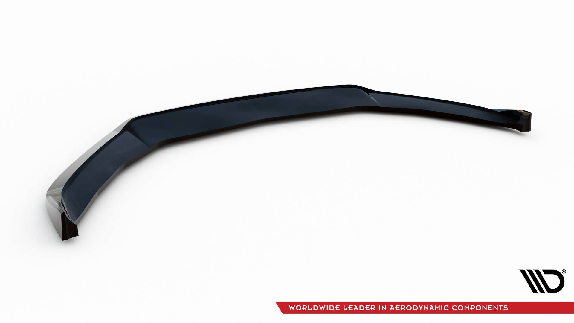Maxton Design Street+ Spoilerlippe Front Ansatz V.2 passend für Porsche Panamera E-Hybrid / Panamera 4S 971 schwarz Hochglanz