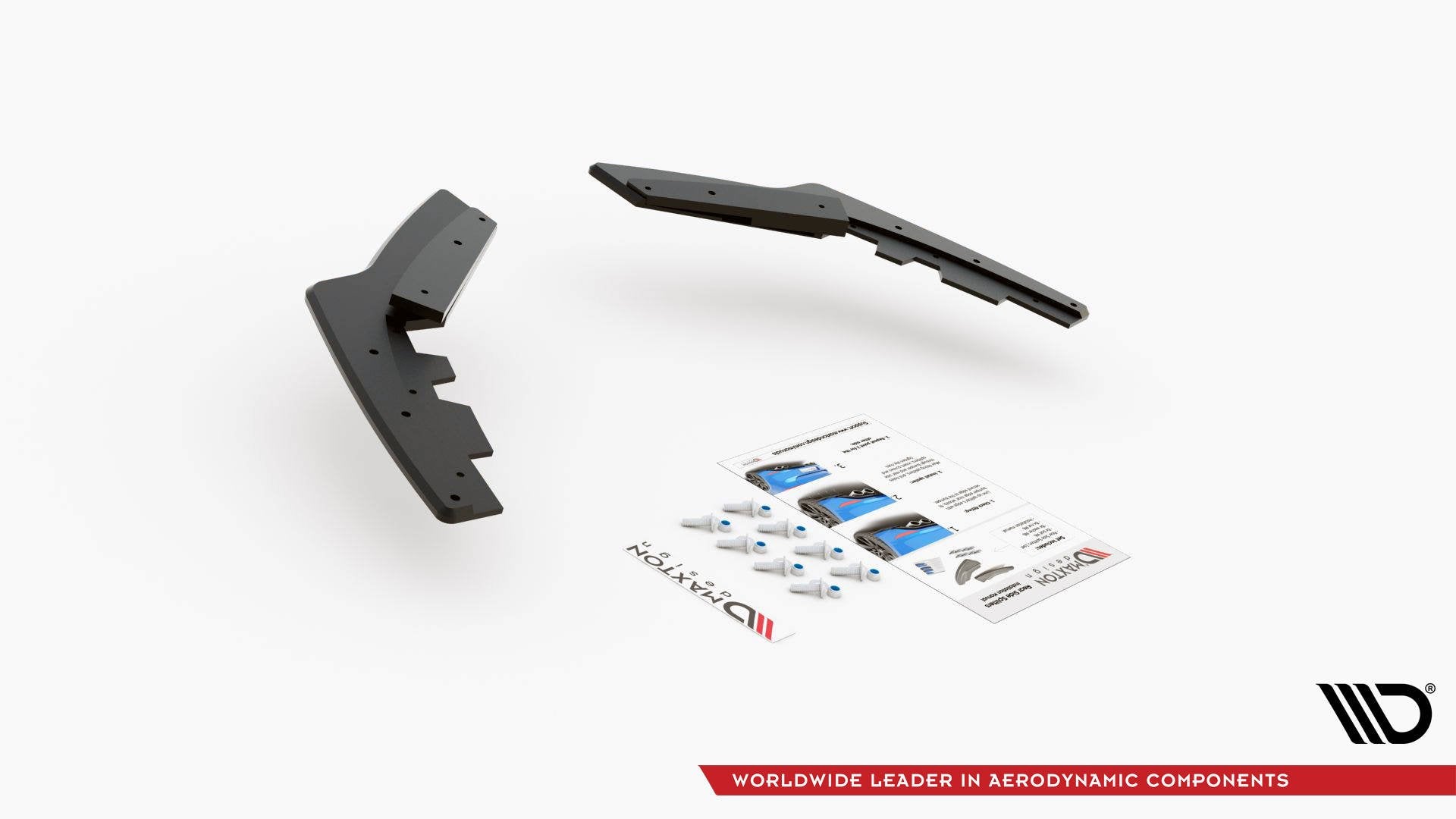 Maxton Design Street Pro Heck Ansatz Flaps Diffusor passend für BMW M135i F20