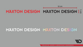 Maxton Design Maxton Sticker Red 03 Aufkleber Die Aufschrift ohne Signet-Logo 12x1 cm rot für Universal