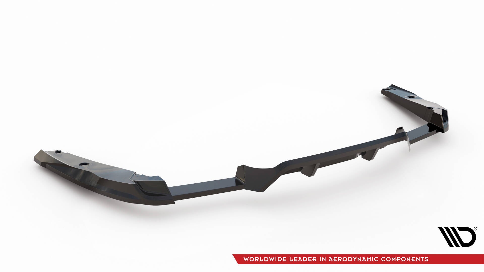 Maxton Design Street+ Mittlerer Diffusor RACE passend für BMW X4 M F98 schwarz Hochglanz