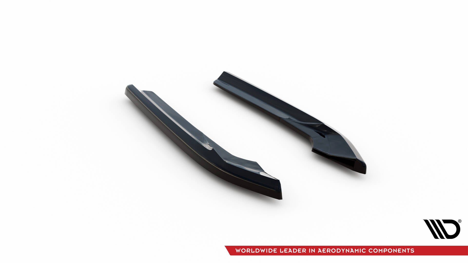 Maxton Design Heck Ansatz Flaps Diffusor V.2 passend für Audi A4 S-Line Avant B8 Facelift schwarz Hochglanz