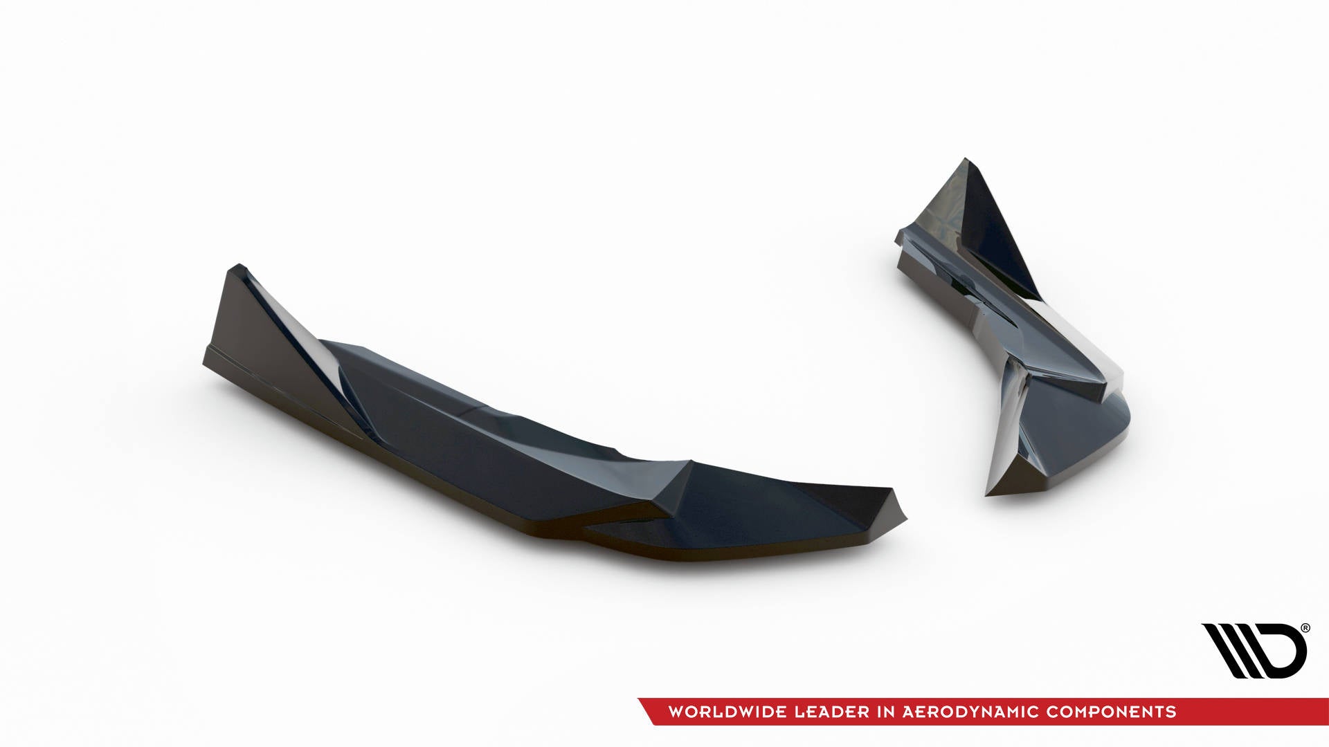 Maxton Design Heck Ansatz Flaps Diffusor V.6 passend für (Für heckansatz v.2) BMW M2 G87 schwarz Hochglanz