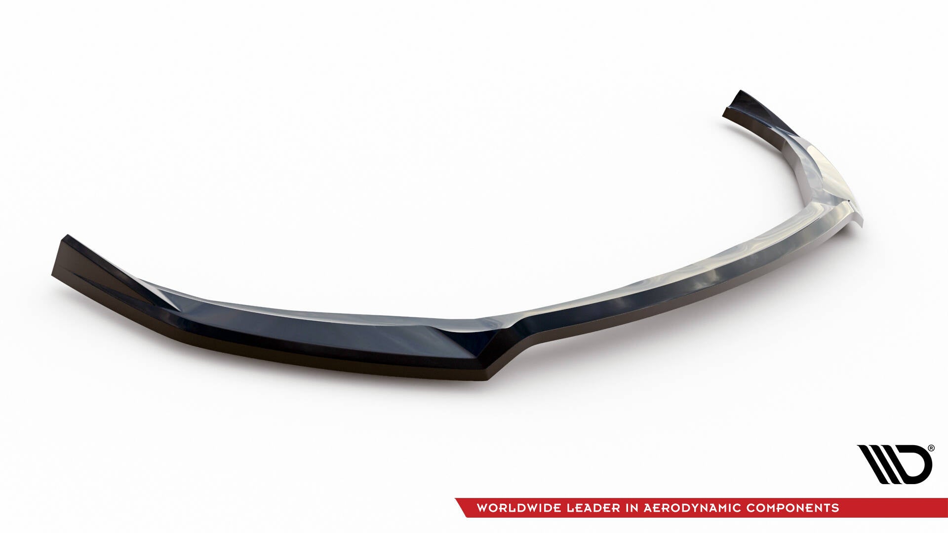 Maxton Design Street+ Spoilerlippe Front Ansatz V.2 passend für Opel Corsa F ( Mk6) schwarz Hochglanz