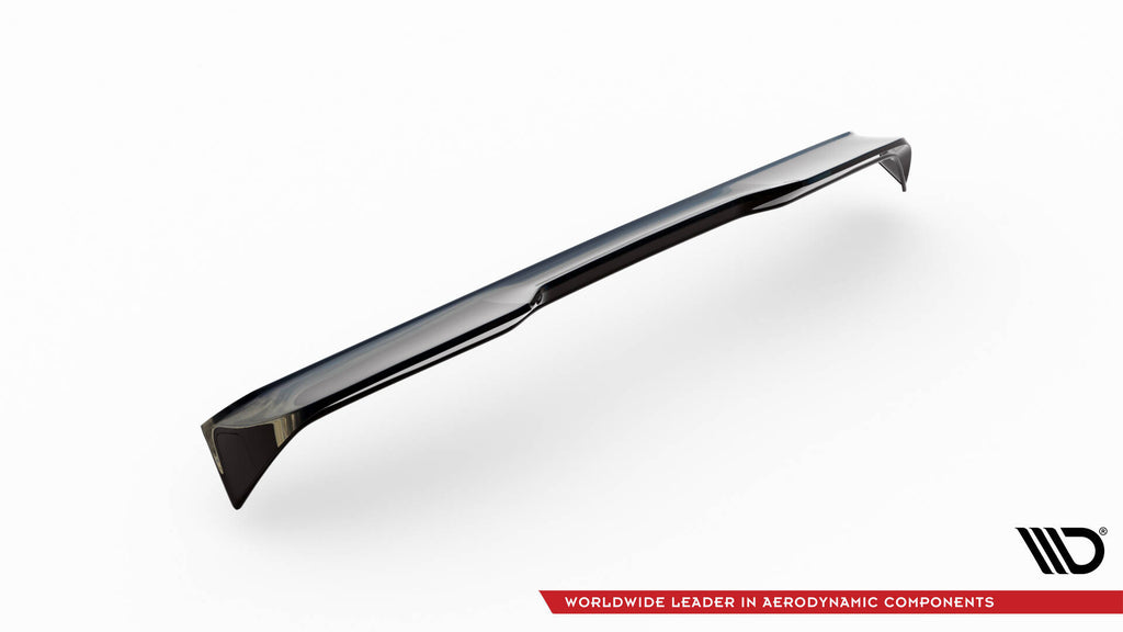 Maxton Design Spoiler CAP 3D passend für VW Polo GTI Mk6 schwarz Hochglanz