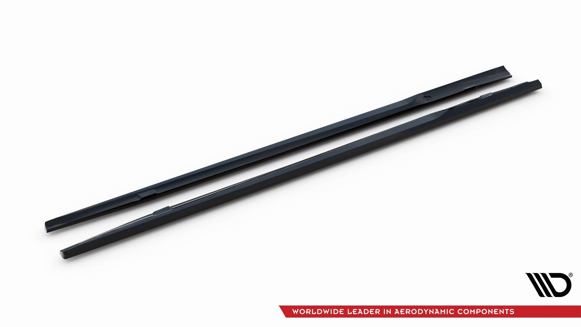 Maxton Design Street+ Seitenschweller Leisten passend für Porsche Taycan Turbo S Mk1 schwarz Hochglanz