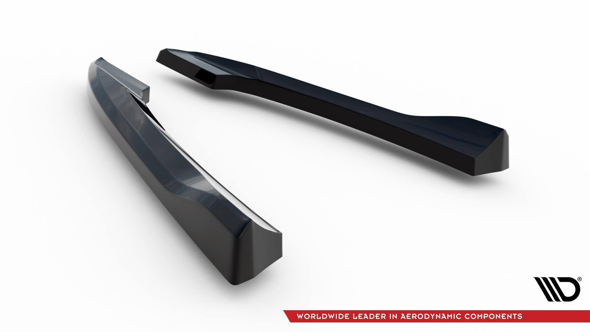 Maxton Design Heck Ansatz Flaps Diffusor V.2 passend für Audi S5 / A5 S-Line Coupe / Cabriolet 8T schwarz Hochglanz