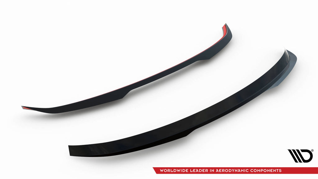 Maxton Design Spoiler CAP passend für Mercedes-Benz CLA Shooting Brake 45 AMG / AMG-Line C117 schwarz Hochglanz