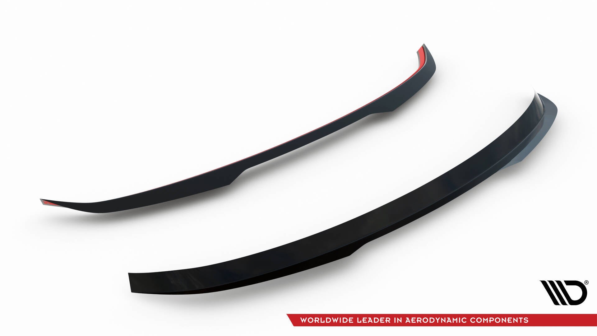 Maxton Design Spoiler CAP passend für Mercedes-Benz CLA Shooting Brake 45 AMG / AMG-Line C117 schwarz Hochglanz