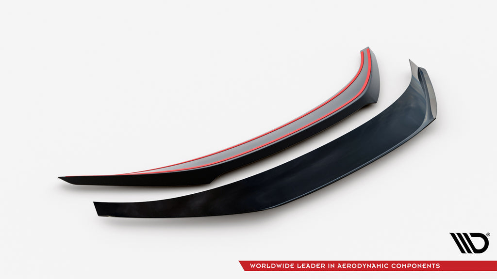 Maxton Design Spoiler CAP passend für Subaru BRZ Mk2 schwarz Hochglanz