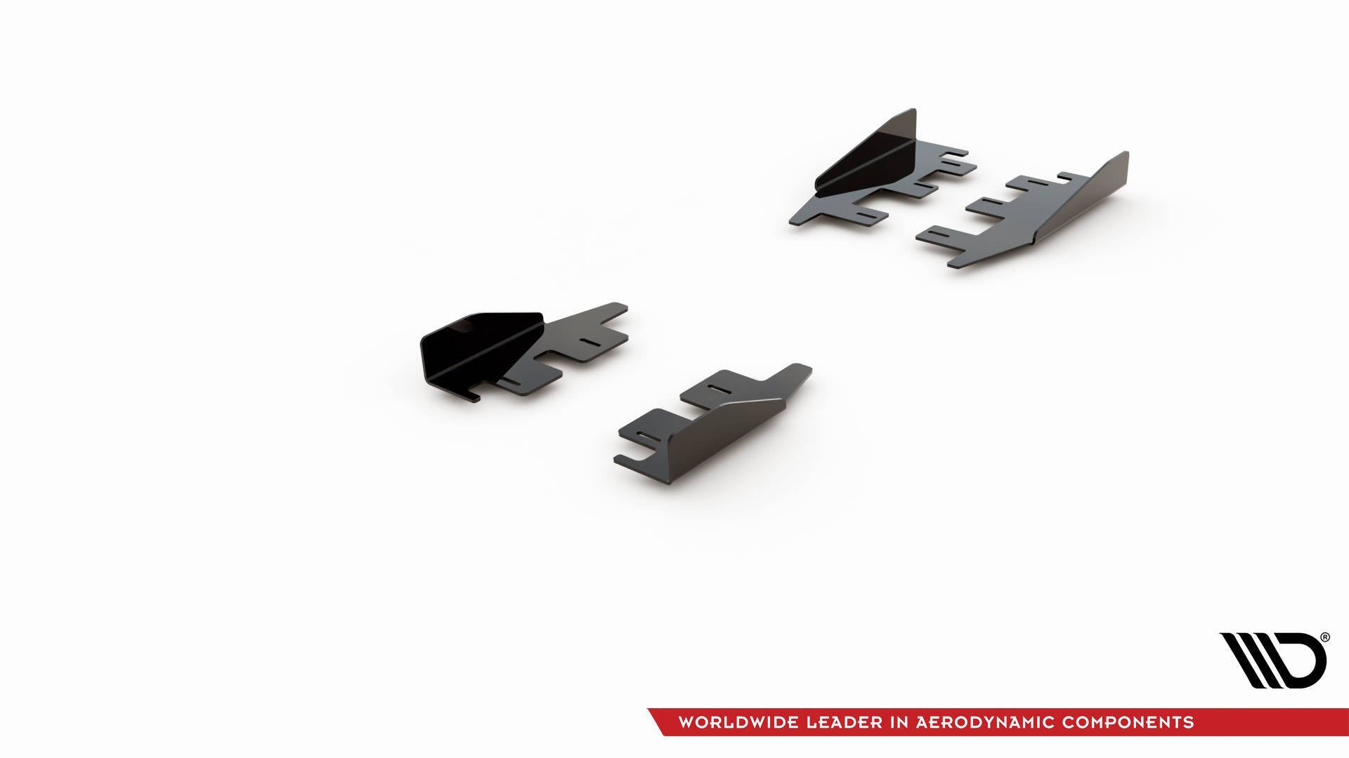 Maxton Design Seitenschweller Flaps passend für VW Golf GTI Mk6 schwarz Hochglanz