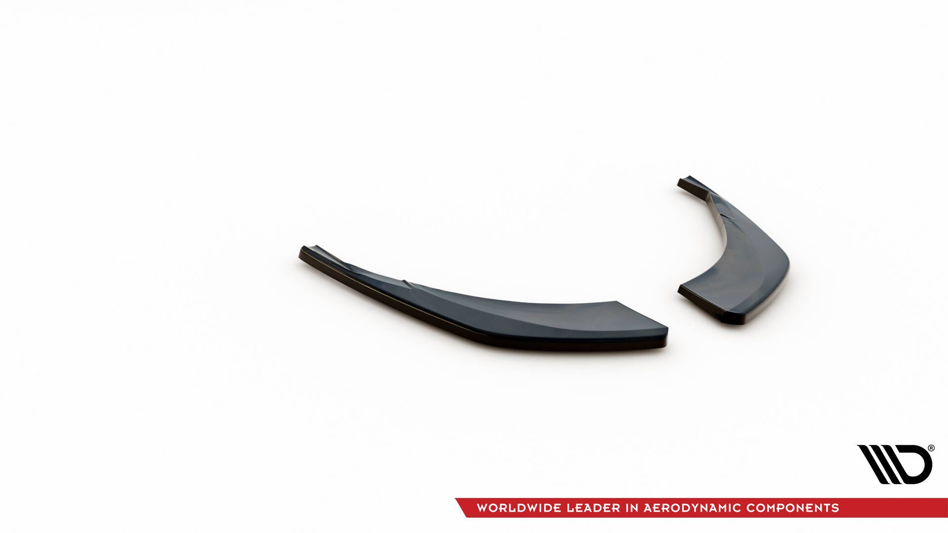 Maxton Design Heck Ansatz Flaps Diffusor passend für Audi Q8 S-line Mk1 schwarz Hochglanz