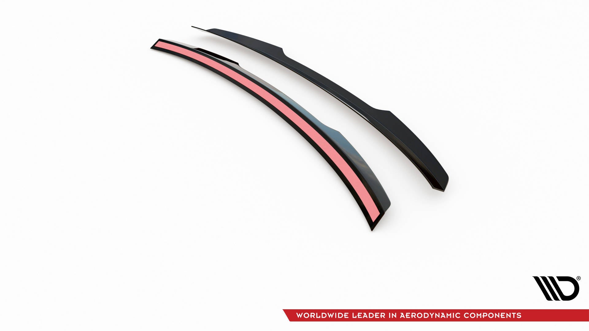 Maxton Design Spoiler CAP passend für Audi A5 Coupe 8T schwarz Hochglanz