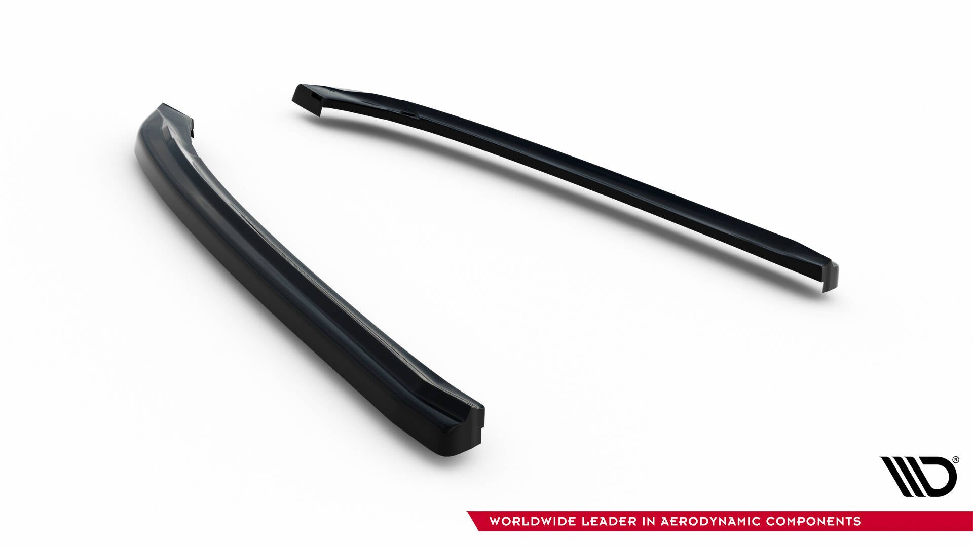 Maxton Design Heck Ansatz Flaps Diffusor passend für Audi A8 D4 schwarz Hochglanz