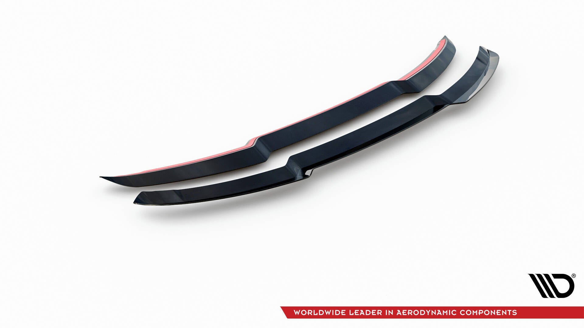 Maxton Design Spoiler CAP passend für Audi Q7 S-Line / SQ7 Mk2 Facelift 2 schwarz Hochglanz