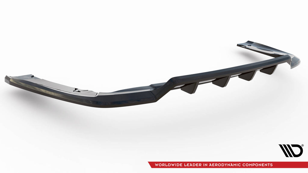 Maxton Design Street+ Mittlerer Diffusor RACE passend für Chrysler Pacifica Mk2 schwarz Hochglanz
