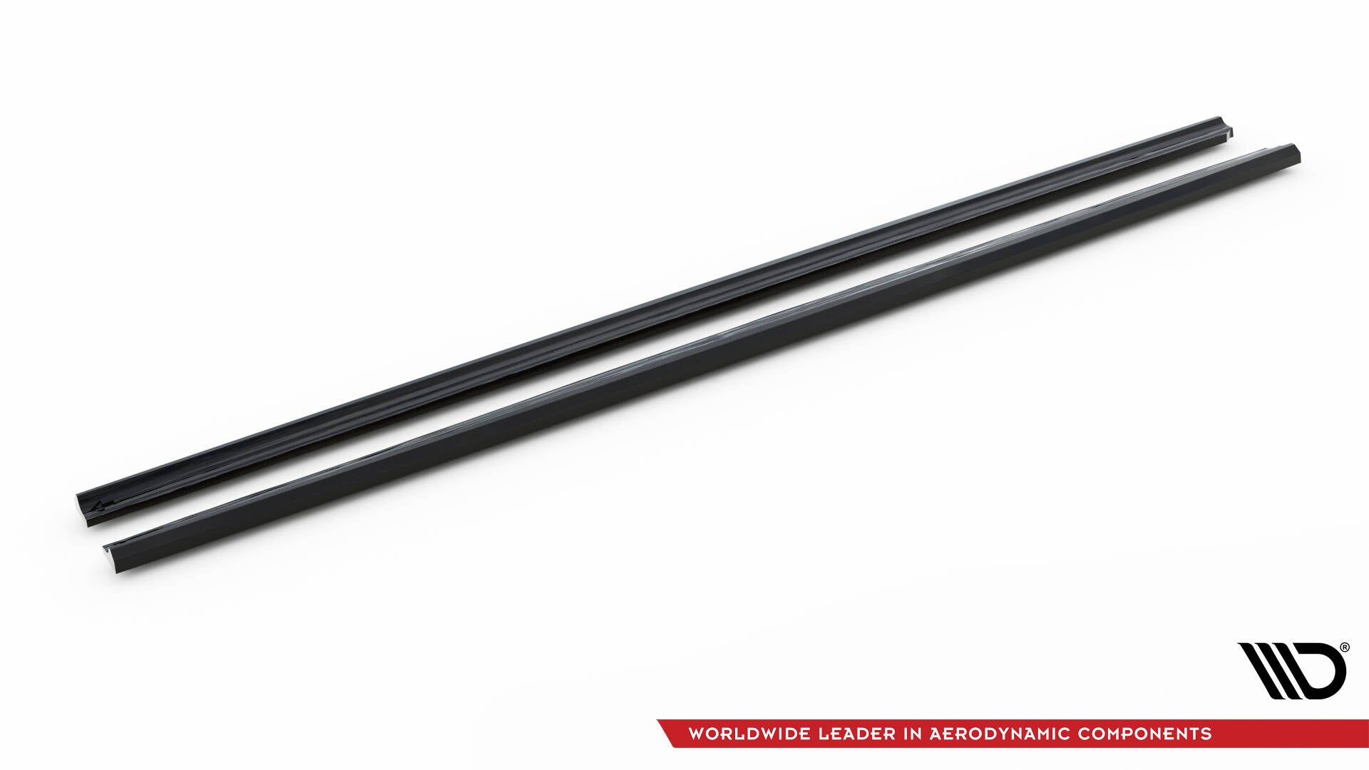 Maxton Design Street+ Seitenschweller Leisten passend für Peugeot Expert l2 /l3 Mk3 schwarz Hochglanz