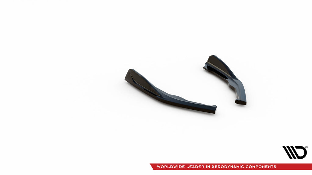 Maxton Design Heck Ansatz Flaps Diffusor V.1 passend für BMW 2 Coupe M240i G42 schwarz Hochglanz