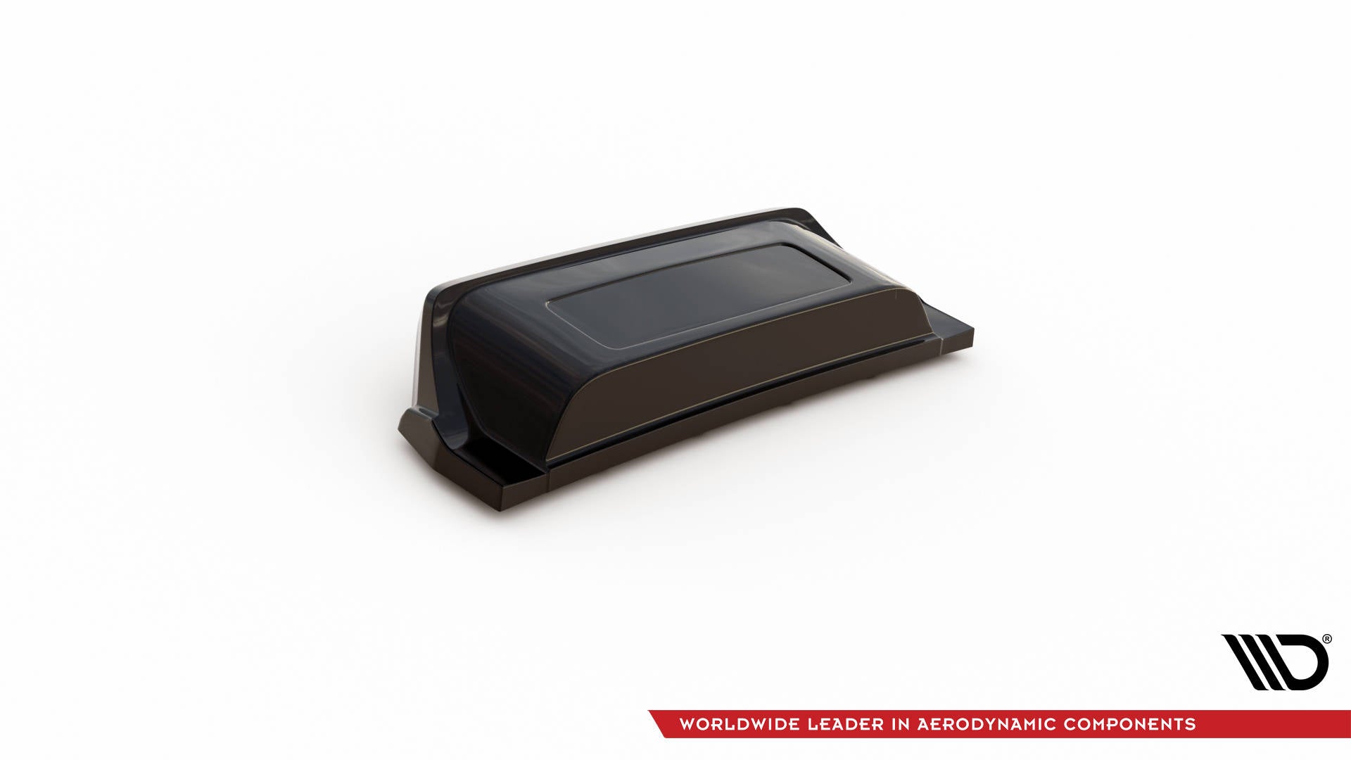 Maxton Design Street+ Mittlerer Diffusor RACE passend für VW T-Roc R / R-Line Mk1 Facelift schwarz Hochglanz