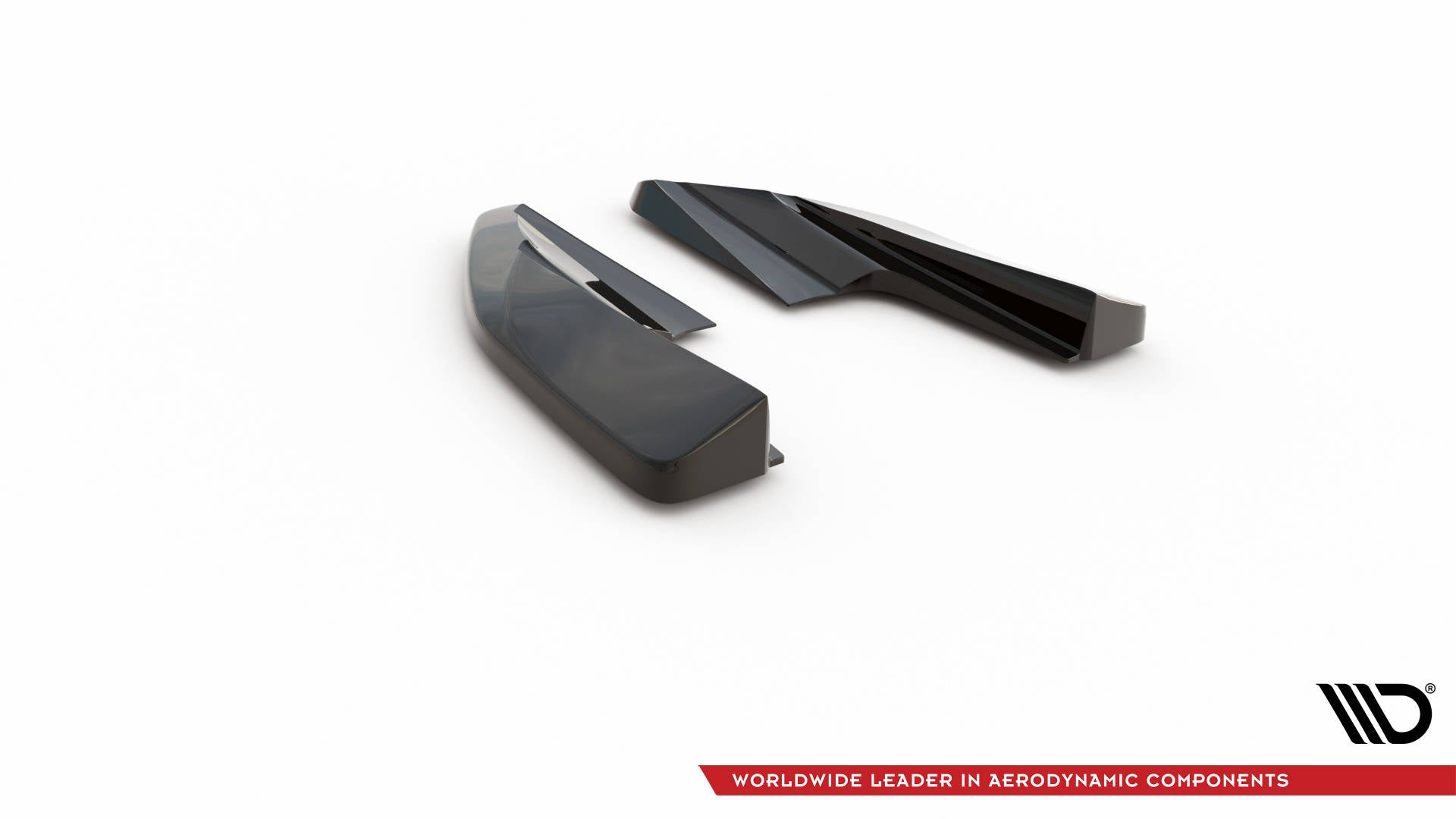 Maxton Design Heck Ansatz Flaps Diffusor V.1 passend für Audi e-Tron GT / RS GT Mk1 schwarz Hochglanz