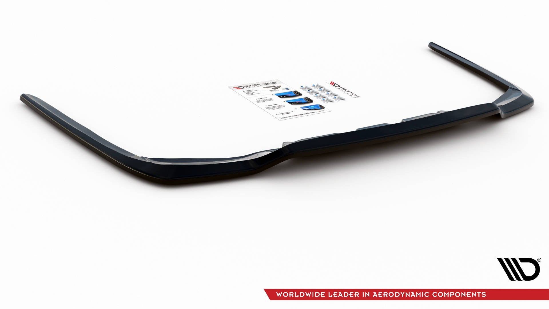 Maxton Design Heckansatz Lexus LS Mk4 Facelift schwarz Hochglanz für Lexus LS Mk4 Facelift