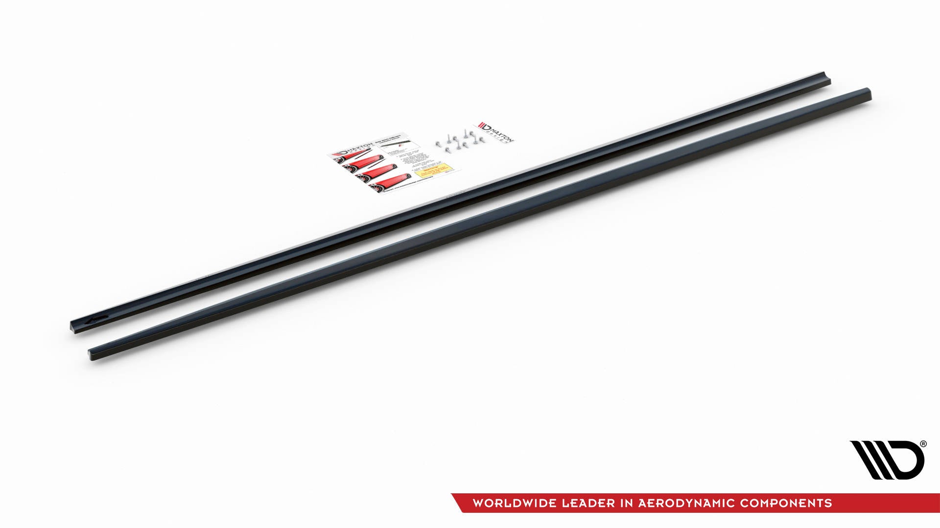Maxton Design Street+ Seitenschweller Leisten passend für BMW 1er F20 schwarz Hochglanz