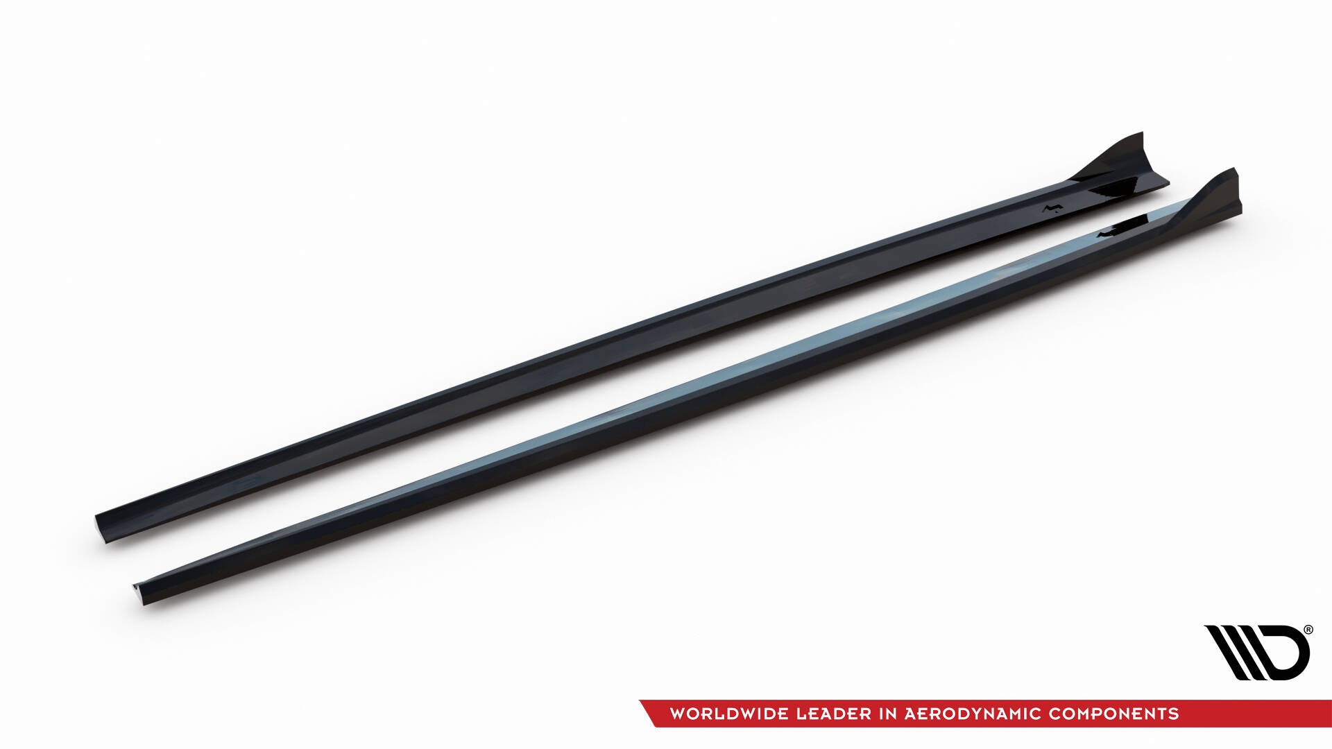 Maxton Design Street+ Seitenschweller Leisten passend für V.3 passend für Audi RS3 Limousine 8V Facelift schwarz Hochglanz