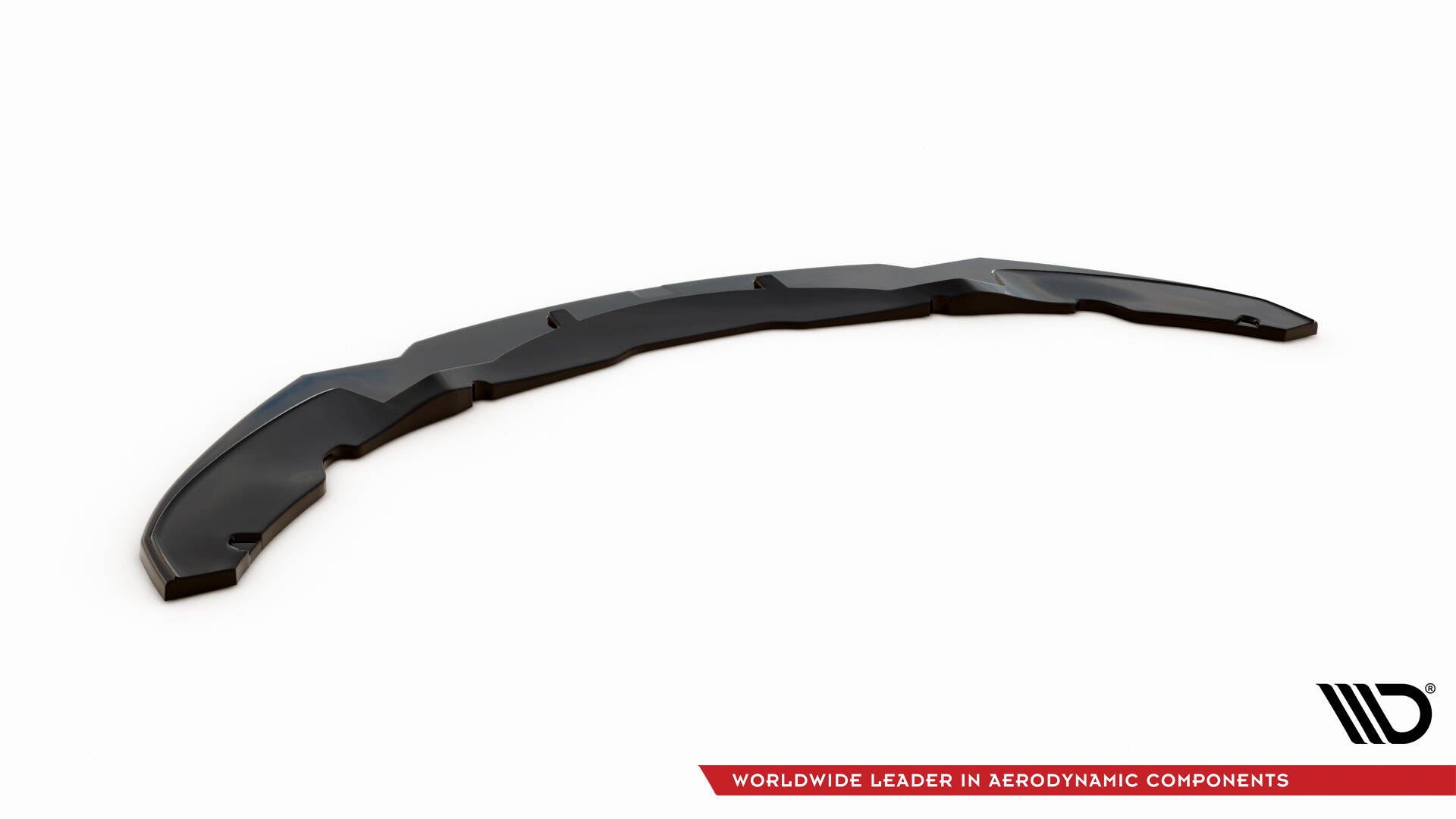 Maxton Design Street+ Spoilerlippe Front Ansatz V.1 passend für BMW 4er Coupe / Gran Coupe / Cabrio M-Paket F32 / F36 / F33 schwarz Hochglanz